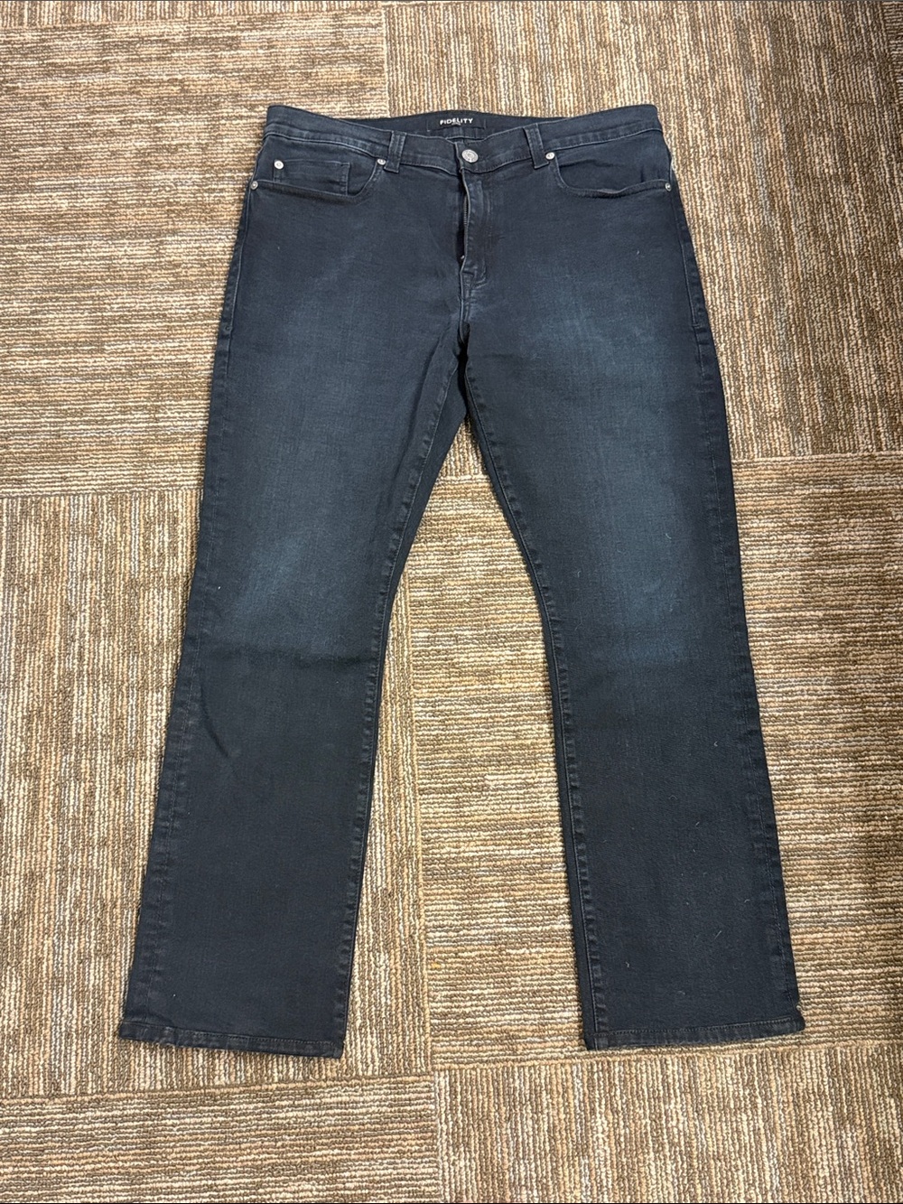 Fidelity NWOT Men's Straight Jeans in Black
